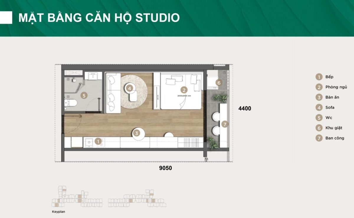 căn hộ studio