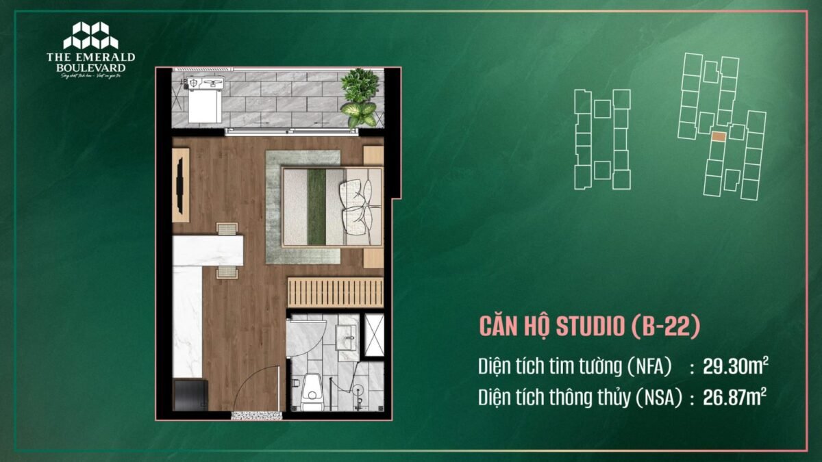 căn hộ studio