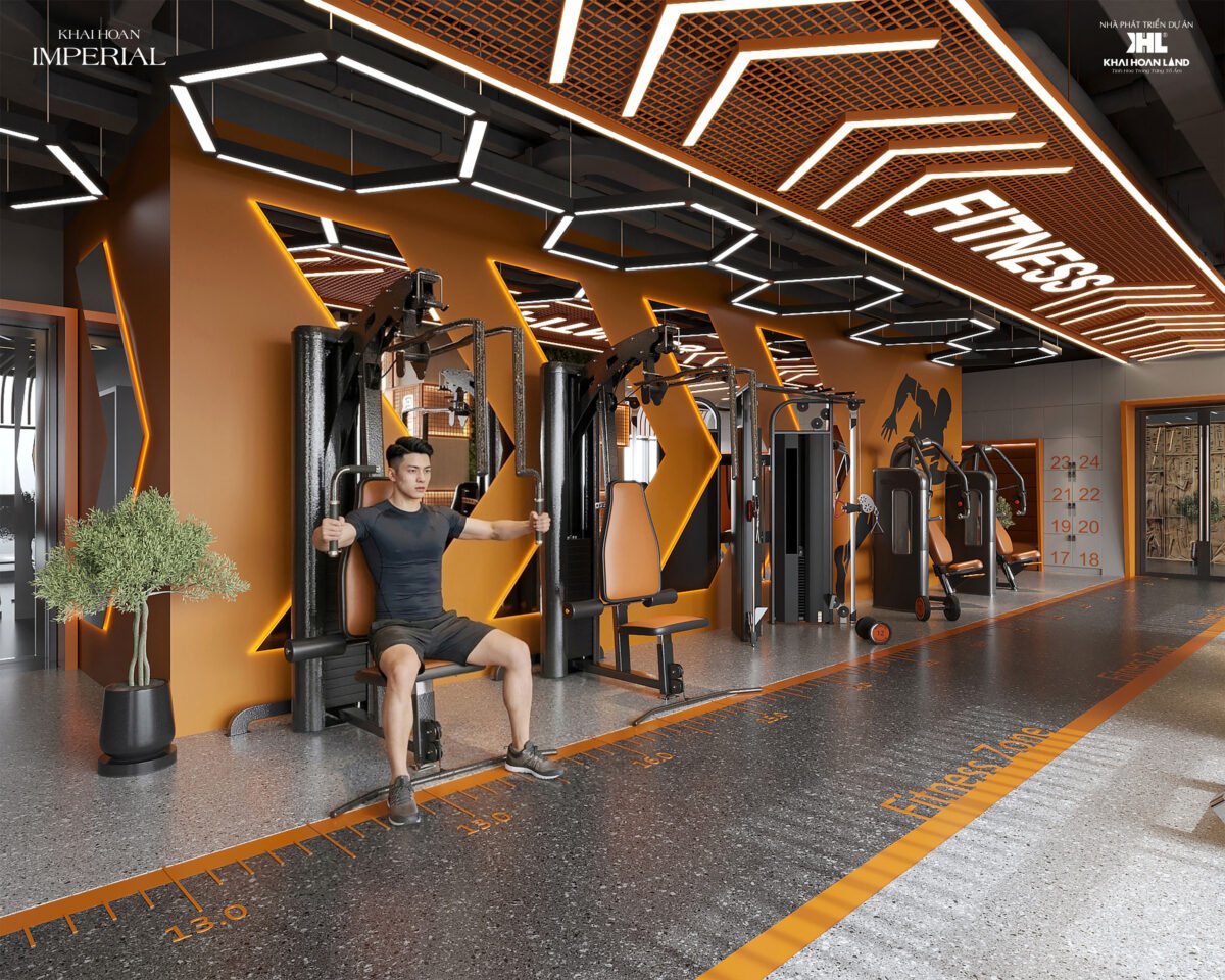 phòng gym khải hoàn bình dương