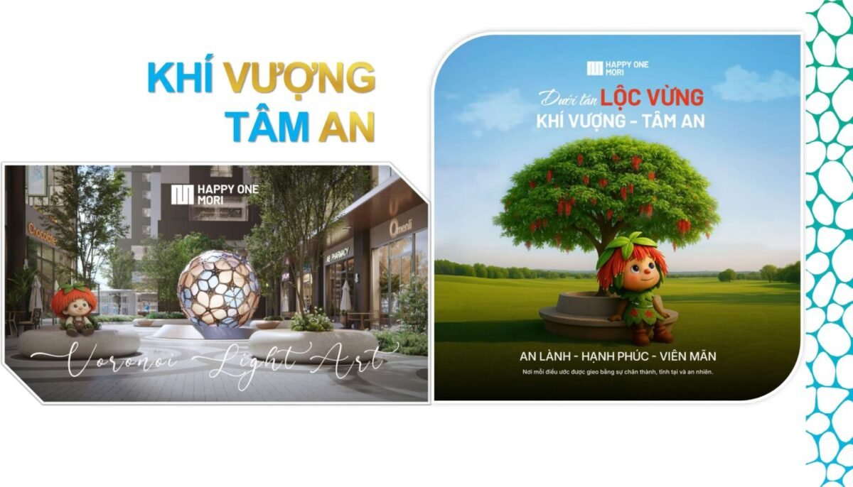 tiện ích happy ome mori